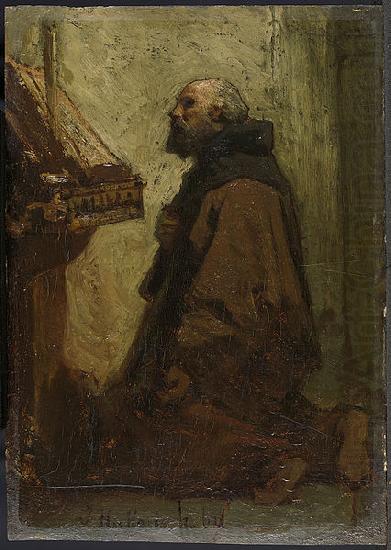 Praying Monk, Jacob Maris